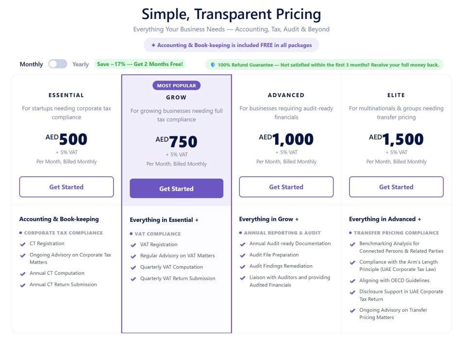BCL Globiz announces new UAE accounting, VAT, and corporate tax compliance packages for startups, SMEs, and multinational businesses, highlighting scalable services and award-winning expertise.