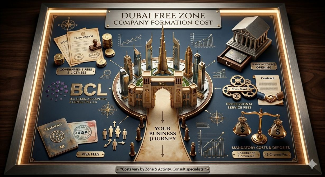 Dubai Free Zone Company Formation Cost
