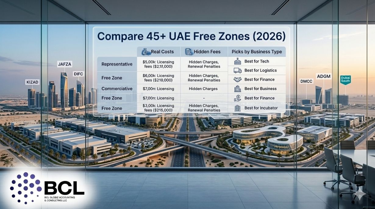 UAE Free Zones Comparison