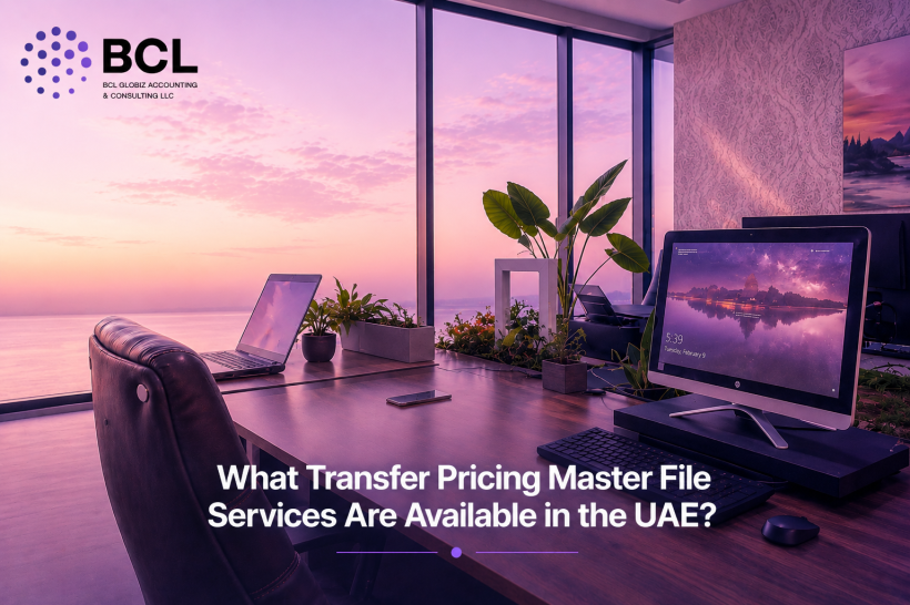 What Transfer Pricing Master File Services Are Available in the UAE make the image in landscape