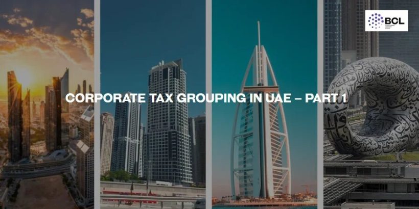 corporate tax grouping uae